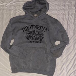 Gray Hoodie The Venetian Las Vegas! Like new! Cozy, comfy and warm!